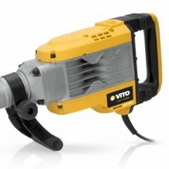 VITO PRO-POWER Marteau Démolisseur 1700W VITOPOWER 50 Joules 2000 Impacts/min 2 Burins COFFRET -Perceuse Soldes 2022 8317681 4