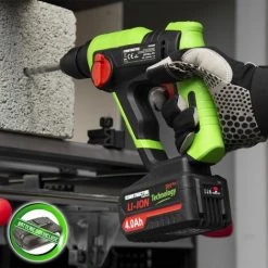 CONSTRUCTOR Marteau Perforateur Sans Fil 20V - Sans Batterie -Perceuse Soldes 2022 8441791 4