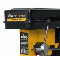 VITO PRO-POWER Perceuse à Colonne 450W VITOPOWER Mandrin 16mm à Couronne Dentée Colonne FONTE 12 Vitesses Hauteur Réglable -Perceuse Soldes 2022 8448036 5
