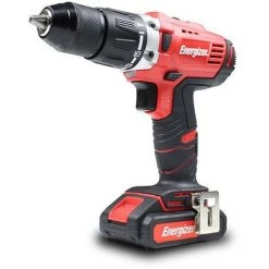 ENERGIZER Perceuse Percussion Sans Fil 18 V 58 Nm EZPP18V2B2A