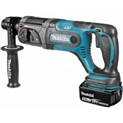 Makita - Perforateur Burineur SDS-Plus 18V 5Ah Li-Ion 2J - DHR241RTJ -Perceuse Soldes 2022 9308544 3