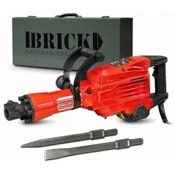 BRICK Marteau Piqueur 1700W-60 Joules Avec Coffret Métal