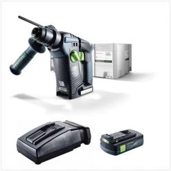 Festool BHC 18 Li Basic Perforateur Sans Fil Avec Boîtier Systainer + 1x Batterie BP 18 Li 3,1Ah + Chargeur Rapide TCL 6 Li-Ion -Perceuse Soldes 2022 9480783 2
