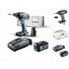 Festool T 18+3 Li-Basic Perceuse-visseuse Sans Fil + Coffret De Transport Systainer Plus + 1x Batterie BP 18 Li 5,2 AS + Chargeur Rapide SCA 8 1 Festool T 18+3 Li-Basic Perceuse-visseuse Sans Fil + Coffret De Transport Systainer Plus + 1x Batterie BP 18 Li 5,2 AS + Chargeur Rapide SCA 8 -Perceuse Soldes 2022 9480840 1