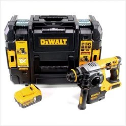 DeWalt DCH 273 18 V Brushless Perforateur Sans Fil SDS-Plus Avec Boîtier TSTAK + 1x Batterie DCB 184 5,0 Ah -Perceuse Soldes 2022 9481274 3