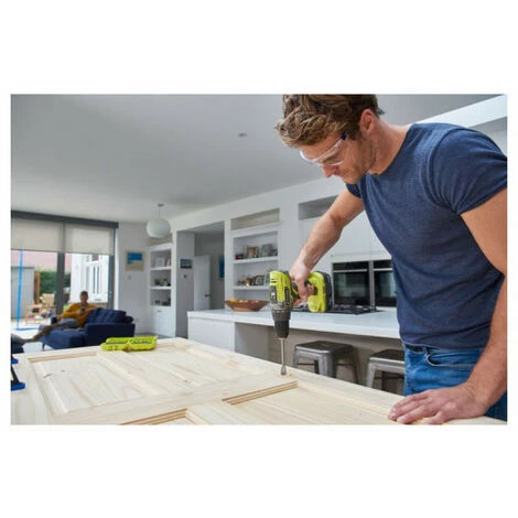 Perceuse Visseuse 2 Vitesses RYOBI 18V OnePlus - 2 Batteries LithiumPlus 18V 2.0Ah - Chargeur Rapide - R18DD3-220T 5 Perceuse Visseuse 2 Vitesses RYOBI 18V OnePlus - 2 Batteries LithiumPlus 18V 2.0Ah - Chargeur Rapide - R18DD3-220T – Image 3